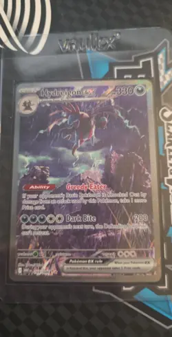 Pokemon TCG Hydreigon EX Card SIR 169/086 English White Flare Mint Condition - Image 1