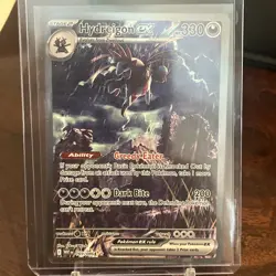 Pokemon TCG: White Flare Hydreigon ex SIR 169/086 English NM In-Hand! Ships NOW! - Image 1