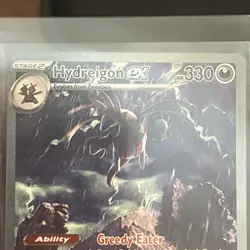 Pokemon TCG: White Flare Hydreigon ex SIR 169/086 English NM In-Hand! Ships NOW! - Image 2