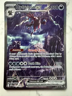 Pokemon TCG Hydreigon ex SIR 169/086 White Flare ENGLISH NM - Image 1