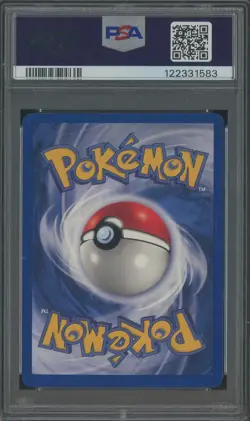 1999 Pokemon fossil #6 Haunter Holo PSA 8 NM-MT - Image 2