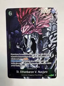 One Piece TCG St. Ethanbaron V. Nusjuro Alt Art OP13-080 Carrying On His Will - Image 1
