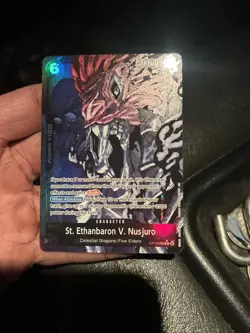 St. Ethanbaron V. Nusjuro Alt Art OP13-080 Carrying On His Will One Piece TCG - Image 1