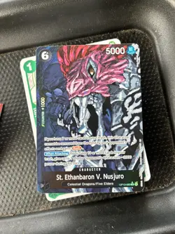 St. Ethanbaron V. Nusjuro Alt Art OP13-080 Carrying On His Will One Piece TCG - Image 2