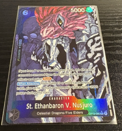 St. Ethanbaron V. Nusjuro Alt Art OP13-080 Carrying On His Will One Piece TCG - Image 2