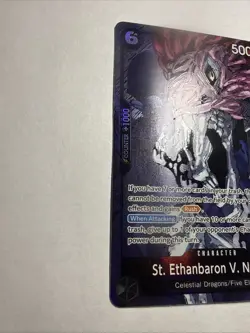 St. Ethanbaron V. Nusjuro Alt Art OP13-080 Carrying On His Will One Piece TCG - Image 3