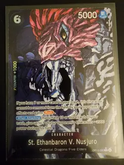 St. Ethanbaron V. Nusjuro Alt Art OP13-080 Carrying On His Will One Piece TCG - Image 1