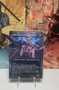Sephiroth, Fabled SOLDIER (0382) (Borderless) Final Fantasy Foil - Image 2