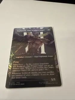 Sephiroth, Fabled SOLDIER (0382) (Borderless) #382 (Foil) NM Final Fantasy - Image 5