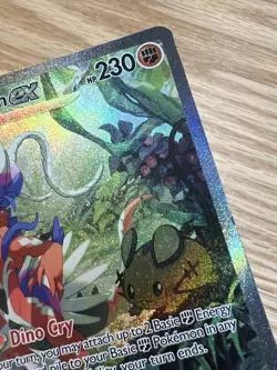 Pokemon Koraidon EX TCG Full Art Scarlet Violet Secret Rare Card 247/198 - Image 3