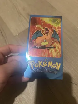 Charizard 5 of 5 Topps 2000 Chrome Oversized Box Topper Series 2 Pokemon Card - Image 1