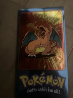 Charizard 5 of 5 Topps 2000 Chrome Oversized Box Topper Series 2 Pokemon Card - Image 5