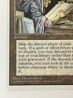 Library of Leng 4th Edition Magic the Gathering MTG LP - Image 2