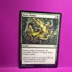 Beast Within - N/M - Bloomburrow BLC Magic The Gathering MTG - Image 1