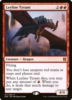 X 1 Leyline Tyrant NM-M Zendikar Rising 147 MTG Magic The Gathering - Image 1