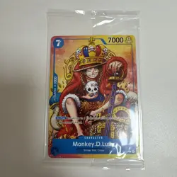 2024 One Piece (Monkey D Luffy) P-043 (SEALED CONVENTION PROMO) TCG Card English - Image 1