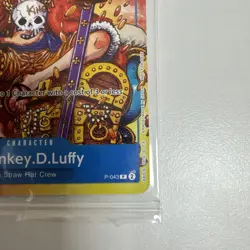2024 One Piece (Monkey D Luffy) P-043 (SEALED CONVENTION PROMO) TCG Card English - Image 3
