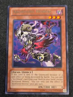 Yugioh Archfiend Heiress JOTL-EN029 Rare Unl Ed NM - Image 1