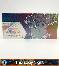 POKEMON TCG PRISMATIC EVOLUTIONS SEALED SUPER-PREMIUM COLLECTION BOX - Image 1