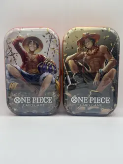 One Piece Tin Pack Vol 2 Set of 2 | TS-02 OP-13 | Sealed Bandai NEW IN HAND 🔥 - Image 1