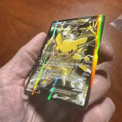 Pokemon TCG English Card XY Promo Pikachu EX XY124 Full Art Holo - Image 3