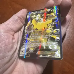 Pokemon TCG English Card XY Promo Pikachu EX XY124 Full Art Holo - Image 5