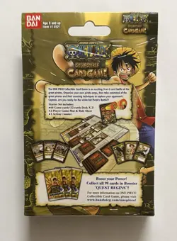 2005 Bandai Vintage One Piece CCG The Quest Begins Sealed Starter Deck English - Image 2