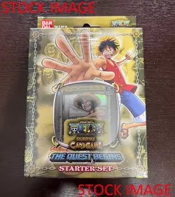 One Piece The Quest Begins Starter Set - Factory Sealed Collectible Card Game - Image 1