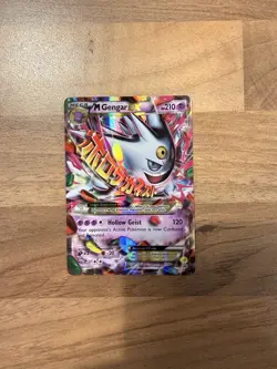 Pokemon M Mega Gengar EX Promo Card XY166 Holo - Image 1