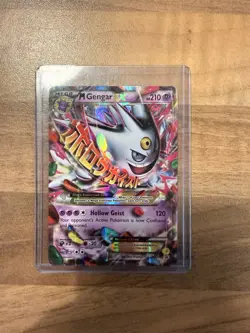 Pokemon M Mega Gengar EX Promo Card XY166 Holo - Image 4