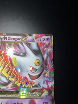 Pokemon M Mega Gengar EX Promo Card XY166 - Image 3