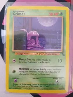 Koga's Grimer and Grimer Base Set And Gym Challenge 78/132 Pokemon Card - Image 2