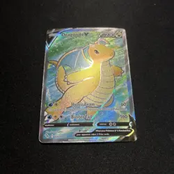 Pokemon Go Dragonite v Full Art Ultra Rare Card 076/078 NM Condition - Image 2