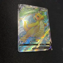 Pokemon Go Dragonite v Full Art Ultra Rare Card 076/078 NM Condition - Image 3