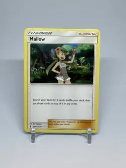 Pokemon TCG Card 2017 Sun Moon Guardians Rising Mallow 127/145 - Image 1