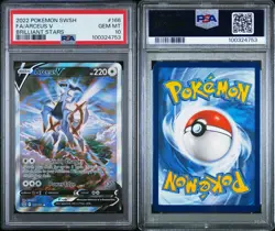 Pokemon 2022 Arceus V 166/172 Brilliant Stars Full Art Ultra Rare Holo PSA 10 - Image 3
