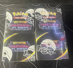 Pokemon TCG - X2 Sealed English Phantasmal Flames Half Booster Boxes - Image 1