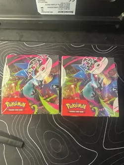 Pokemon TCG - X2 Sealed English Phantasmal Flames Half Booster Boxes - Image 5