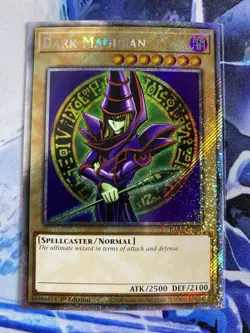 Yugioh Dark Magician - RA03-EN080 - Platinum Secret - NM - Image 1