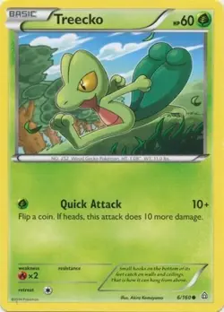 Pokemon TCG - Treecko - 6/160 - Common - XY: Primal Clash [Near Mint] - Image 1
