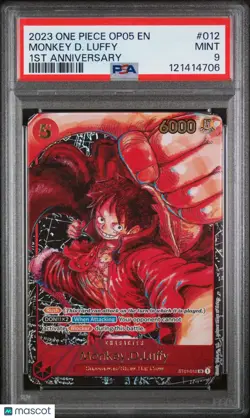 2023 One Piece OP05 Awakening of the New Era Monkey.D.Luffy ST01-012 PSA 9 - Image 1