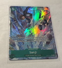 One Piece TCG Sanji (Alternate Art) OP13-027 Carrying On His Will Foil MINT! - Image 1