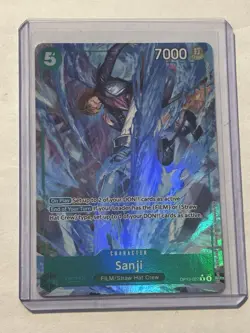 One Piece TCG Sanji (Alternate Art) OP13-027 Carrying On His Will Foil MINT! - Image 2