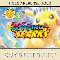 Pokemon - Surging Sparks - Holo / Reverse Holo - Choose your own - Multi-Buy - Image 1