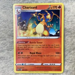 Charizard Pokemon TCG 001/015 Regular McDonald's Dragon Discovery (M24EN) - Image 1