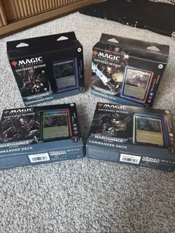 MTG: Warhammer 40,000 - Commander Deck Case (40K) Set Of 4 - New & Sealed - Image 4