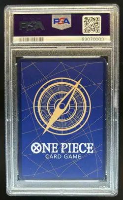 2023 One Piece Japanese Roronoa Zoro Manga Alternate Art #OP06-118 PSA 10 - Image 2