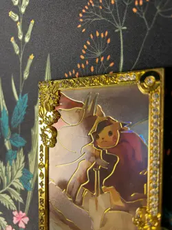 🔥 Gold Frame Pikachu Metal Card 14/18 Non-TCG Pokemon Eif Origin 3.0 MG 013🔥 - Image 4