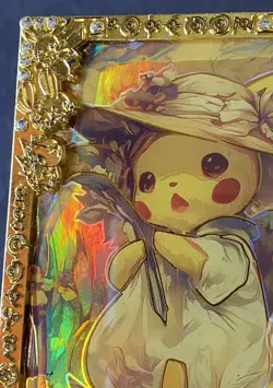 NON TCG Pokemon Eif Origin Collection 2.0 MG Metal Frame Pikachu 01/18 - Image 4