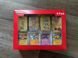 Pokemon TCG Scarlet & Violet 151 Mini Tin 4-Pack Sam's Club Sealed - Image 1
